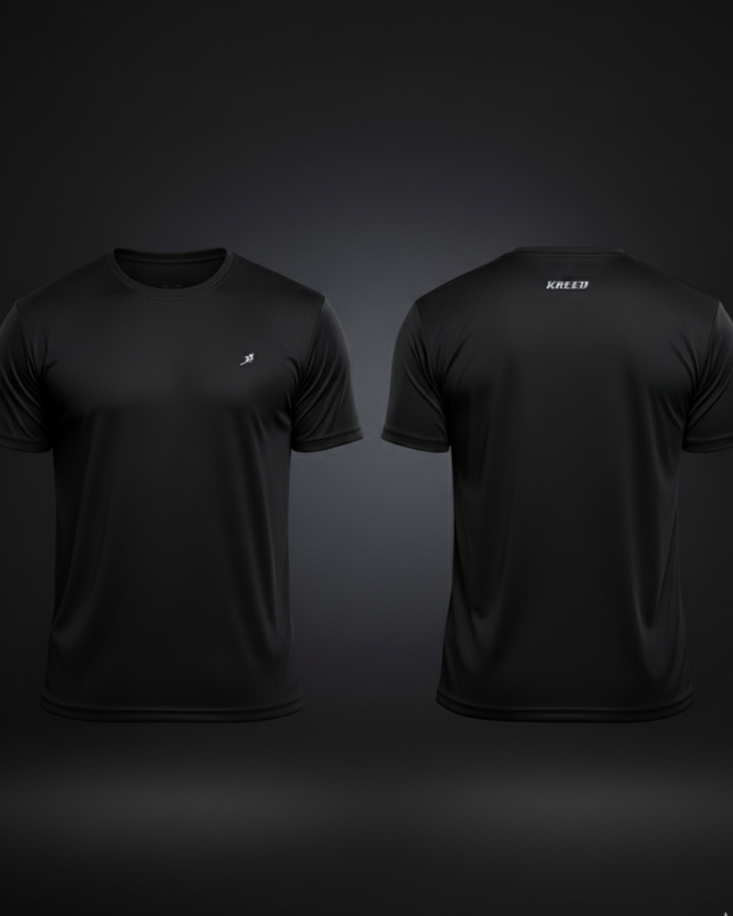 Black T-Shirt for Men: Performance Wear